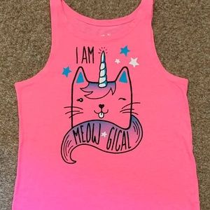 Justice Girls' Tank Top Size 8